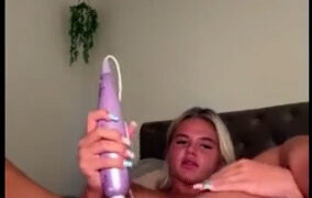 Grace_xo20 Nude Teasing with Dildo – Onlyfans video Hot